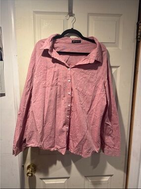 Charter Club Pink Button-Down Shirt